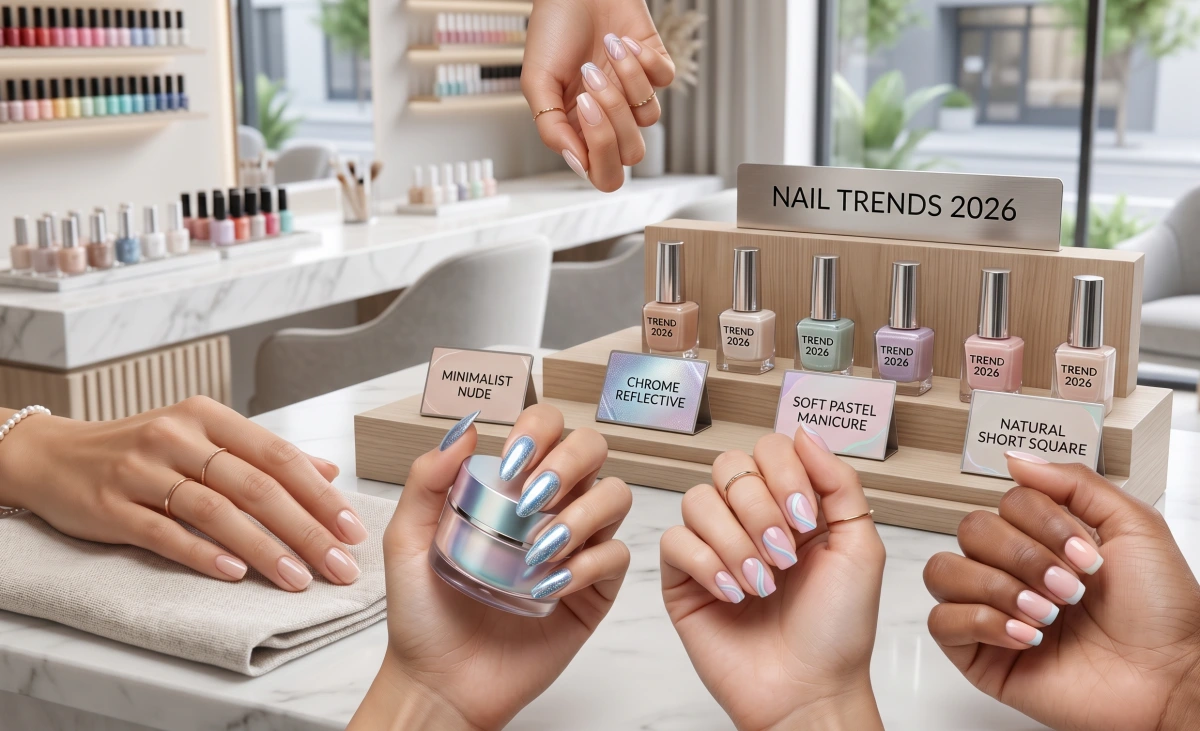 MaryNails gel manicure design Richmond BC